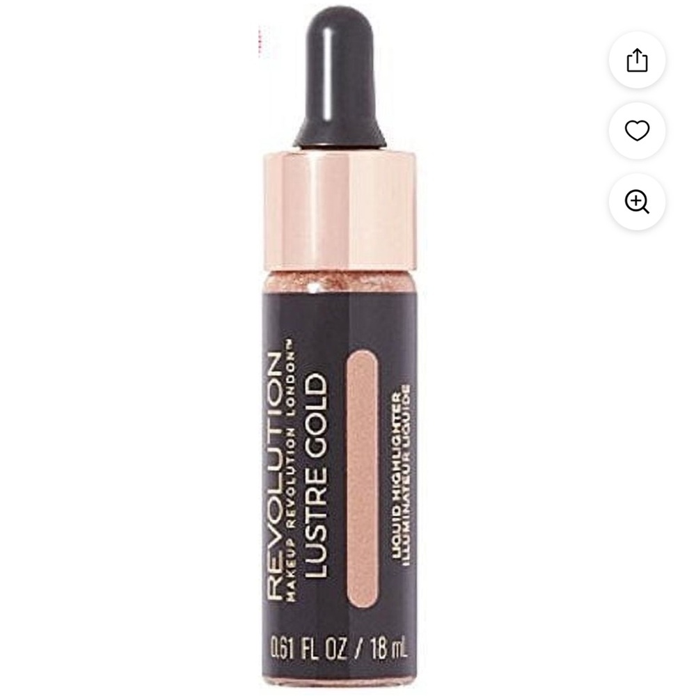 Makeup Revolution Lustre Gold Liquid Highlighter